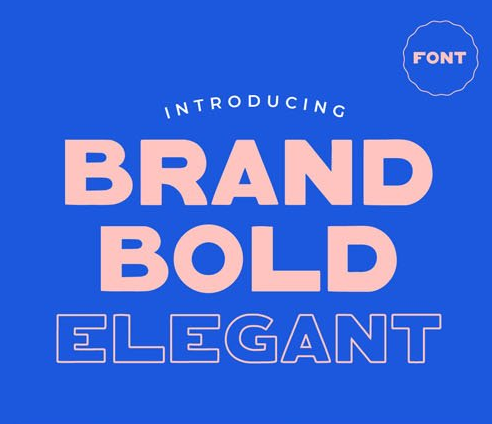 Brandbold - Sans Serif Font