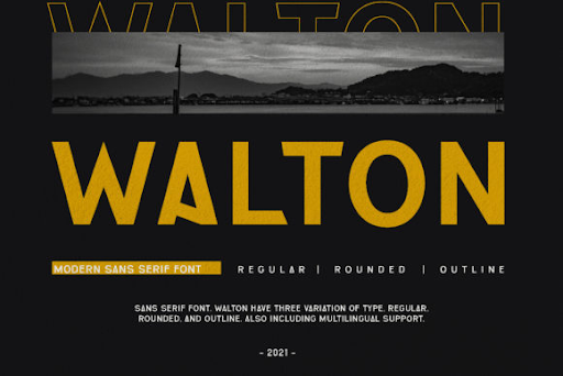 Walton Font