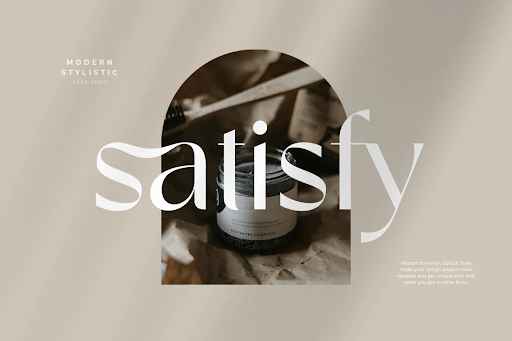 satisfy - modern stylistic sans serif 7NH32JN