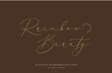 Rainbow Beauty Font