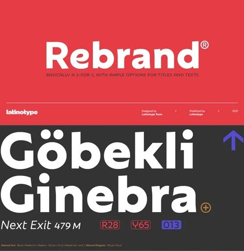 Rebrand Font Family