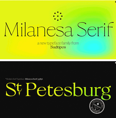 Milanesa Serif Font Family