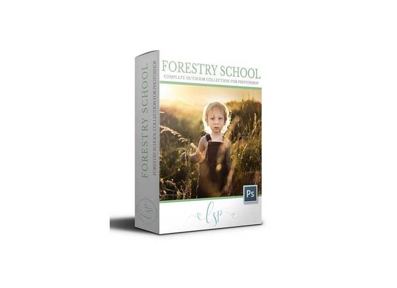 Forestry School - The Outdoor Photoshop Action Collection