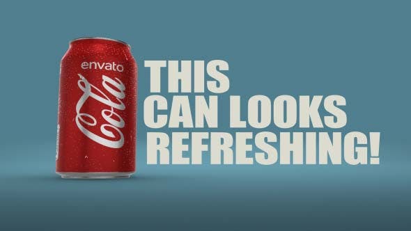 Videohive Beverage Can - Commercial 17906668