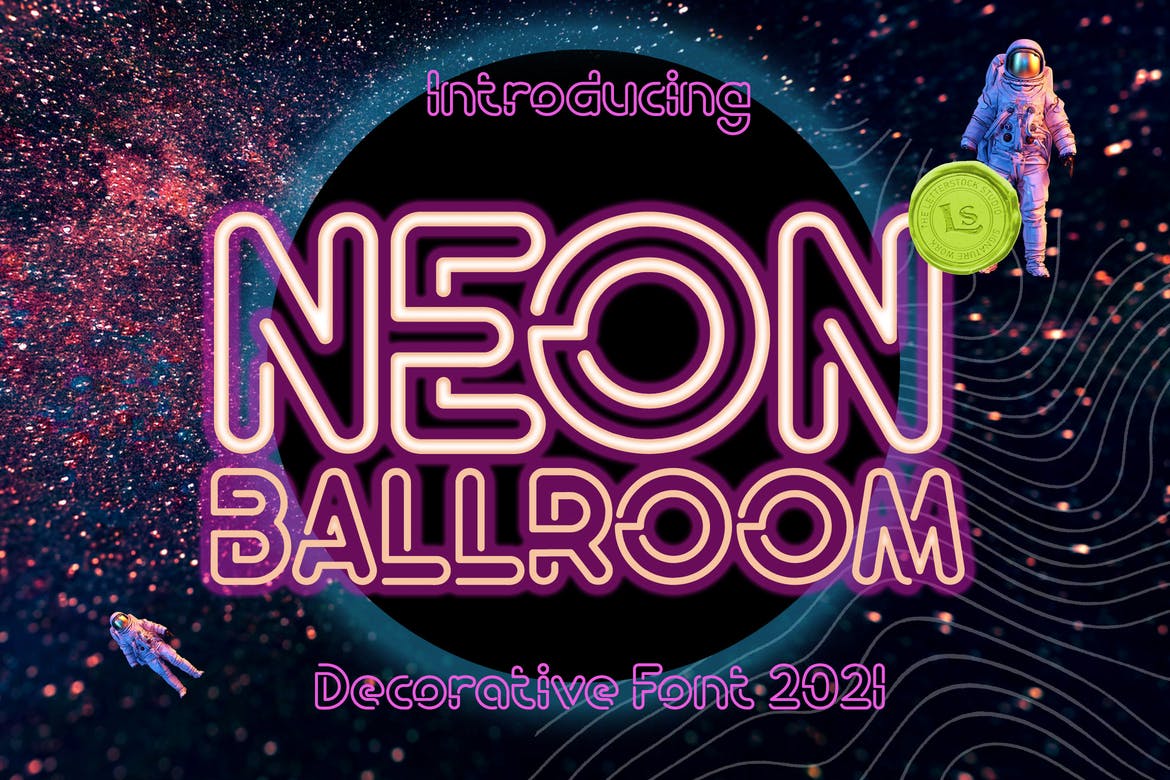 Neon Ballroom Font