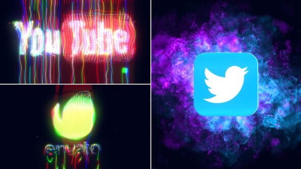 Videohive CRT Glitch Logo Reveal 33783020