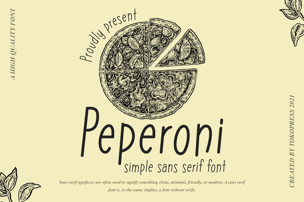Peperoni - Handwritten Cute font