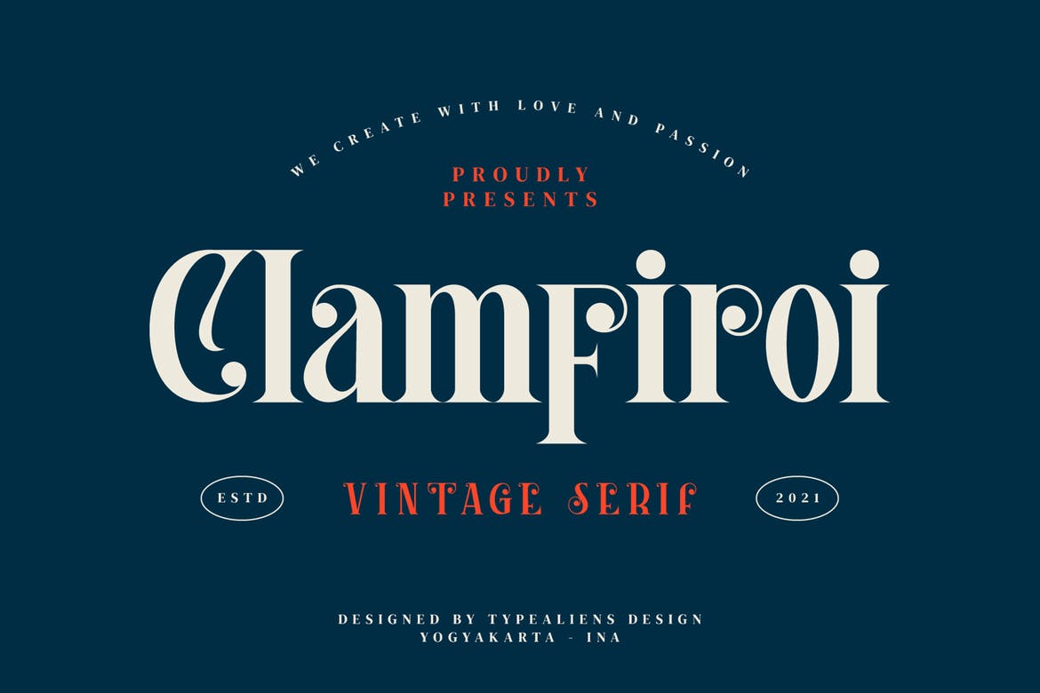 Clamfiroi Font