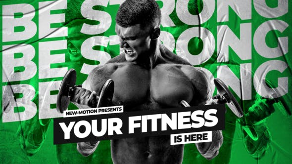 Videohive Powerful Bodybulding Fitness Blog Intro 33791993