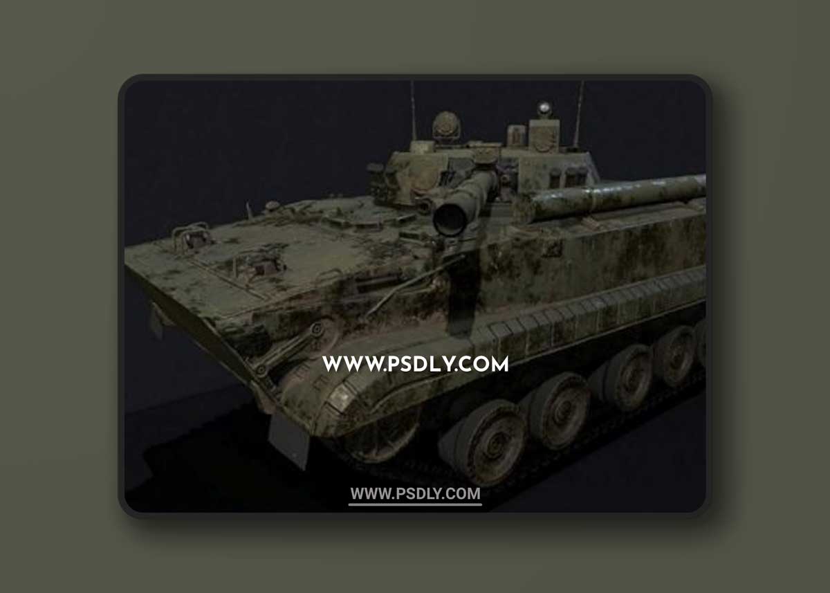 BMP-3 TANK 3D Models