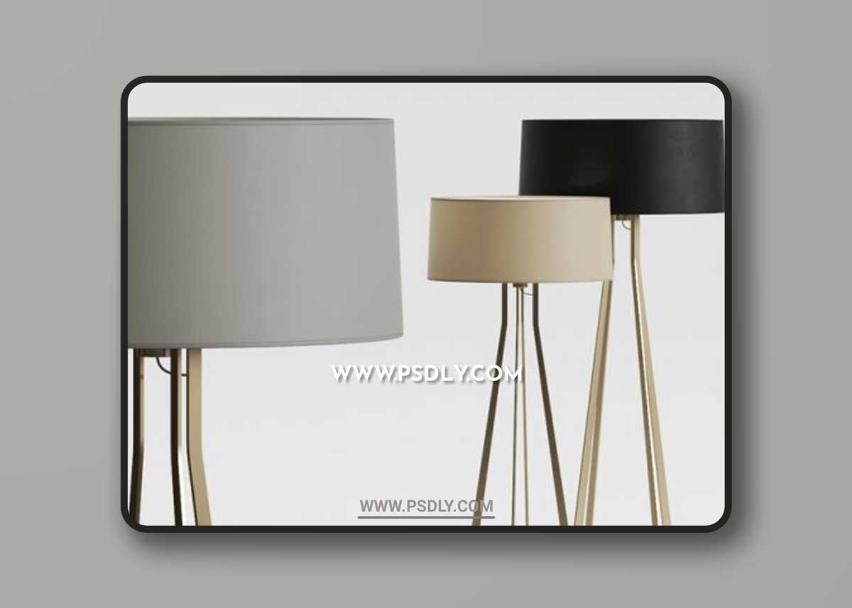 Balada & Co. No. 47 Floor Lamps 3D Models