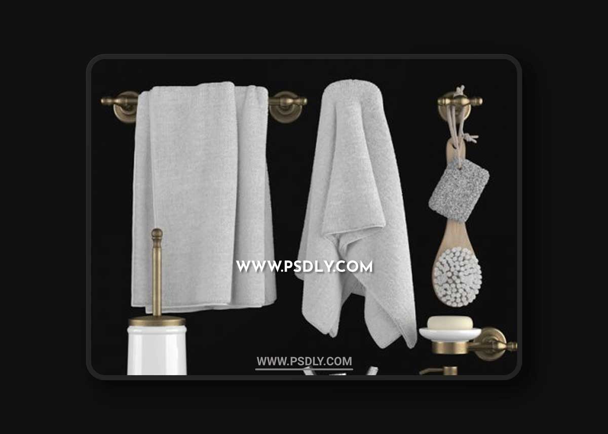 Bathroom accessories Migliore Mirella 3D models