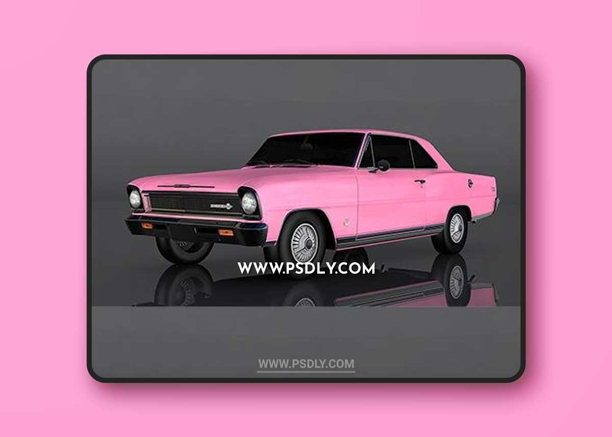 Chevrolet Nova SS 3D Model o93641