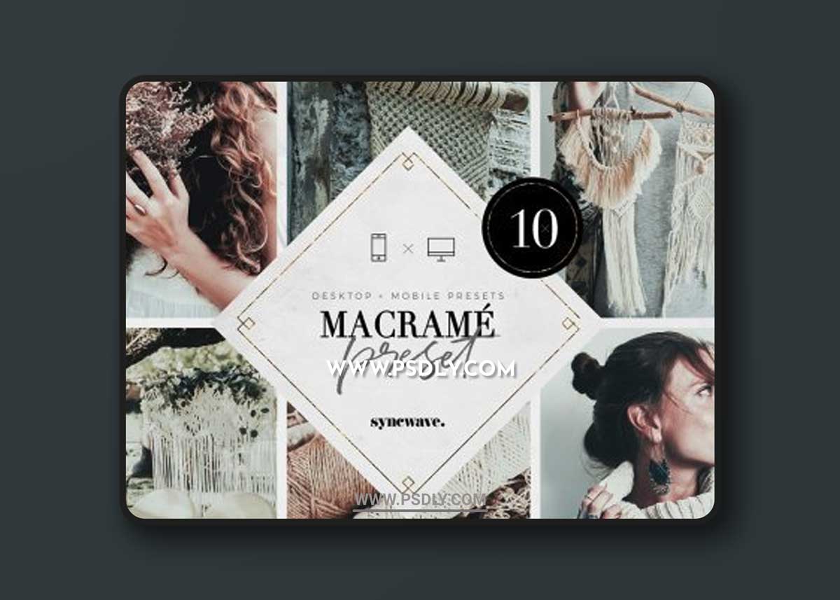 CreativeMarket - Macramé Lightroom Presets Bundle 5251195