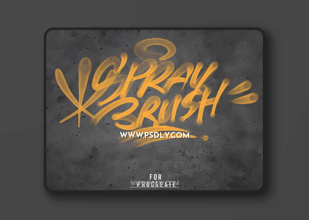 CreativeMarket - Procreate Graffiti Brush Set 3717940
