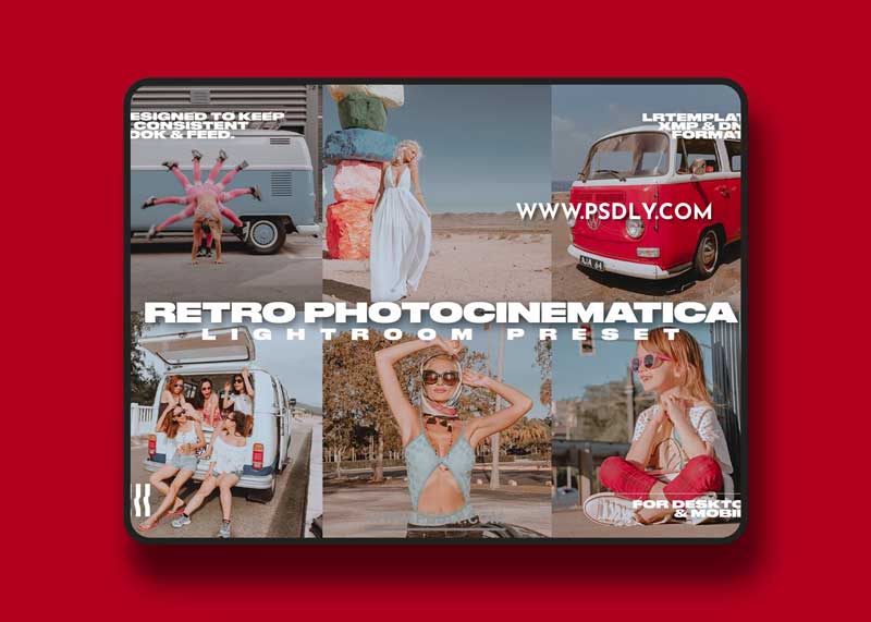 CreativeMarket - RETRO PHOTOCINEMATICA LR PRESET 5042395
