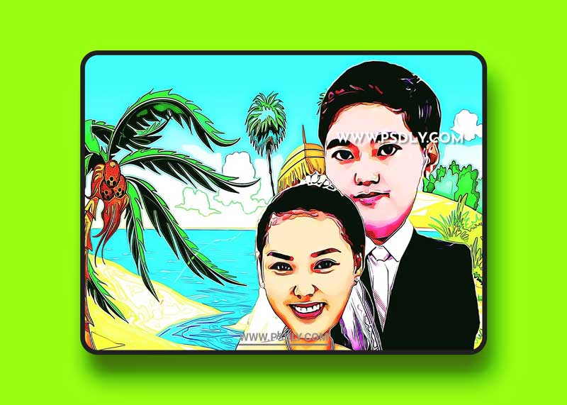 CreativeMarket - Vexelator Cartoon Photoshop Action 5340724