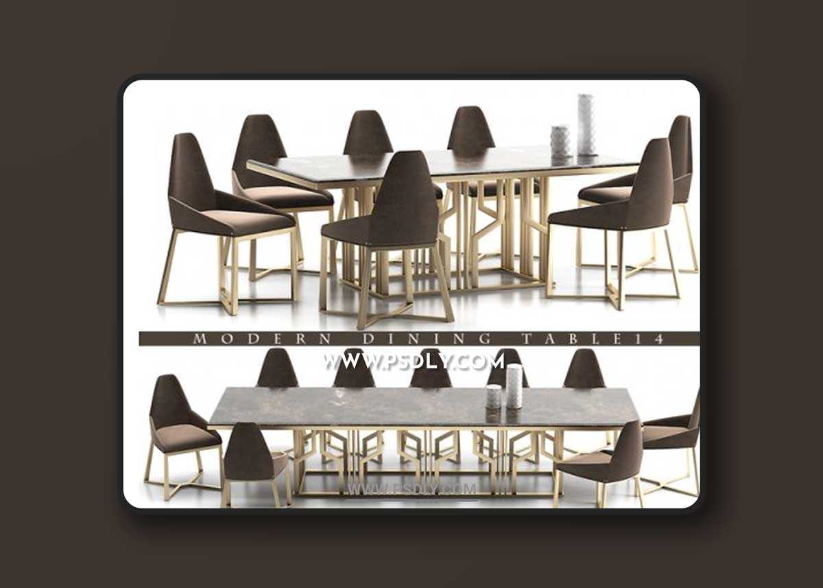 DINING TABLE 14 3D ModelsDINING TABLE 14 3D Models
