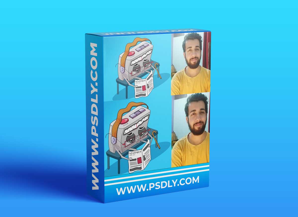 Digital Illustration: Make Fun Character from Daily Objects