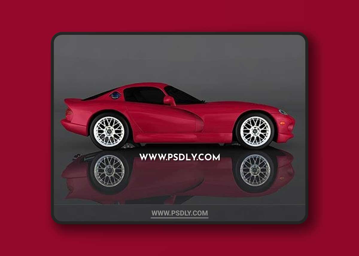 Dodge Viper GTS 3D Model o82169