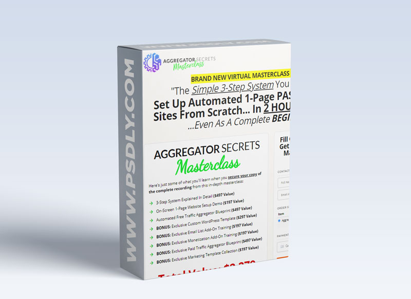 Duston McGroarty – Aggregator Secrets Masterclass Download (2021)