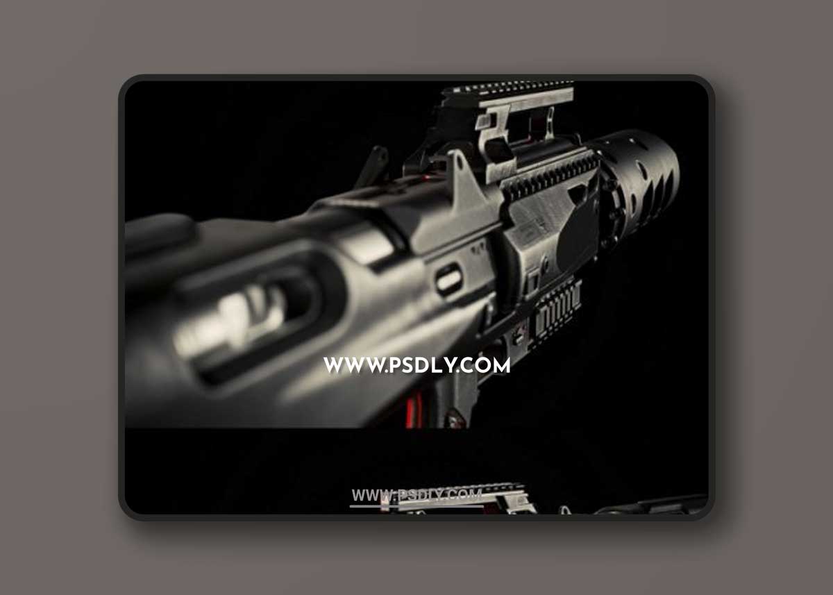 ExoTek Bullpup PDW 9×19 3D Models