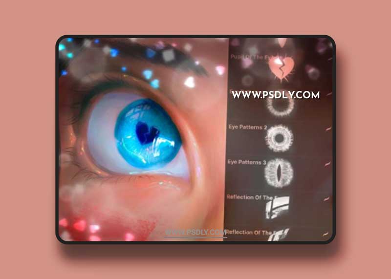 Eye Brushes Set for Procreate