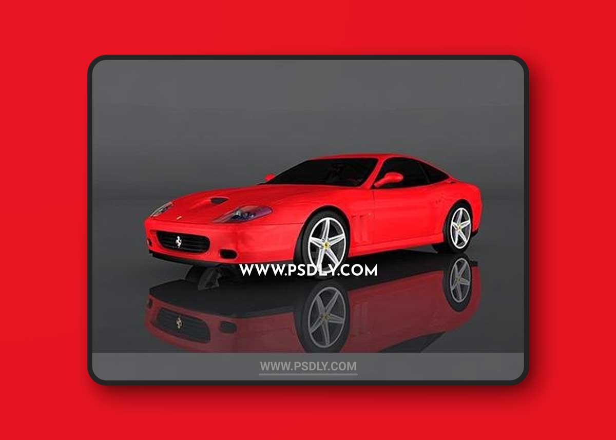 Ferrari 575 Maranello 3d model Model o175645