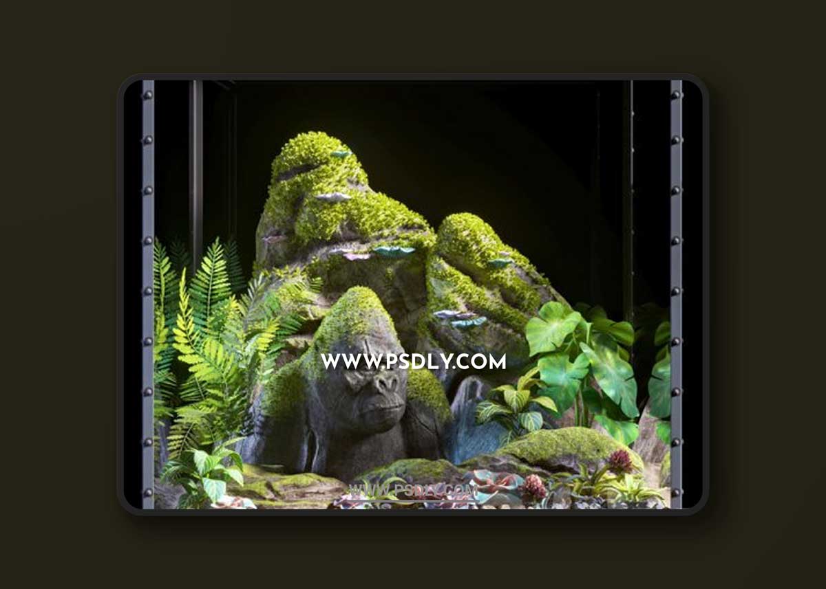 Florarium 3D Model