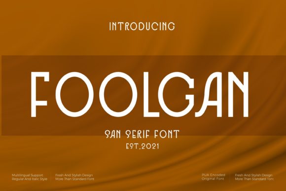 Foolgan Font