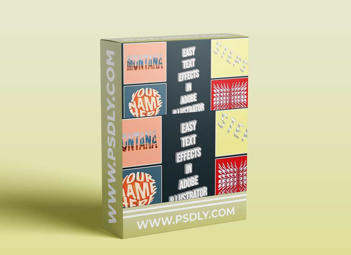 Four Easy Text Effects in Adobe Illustrator