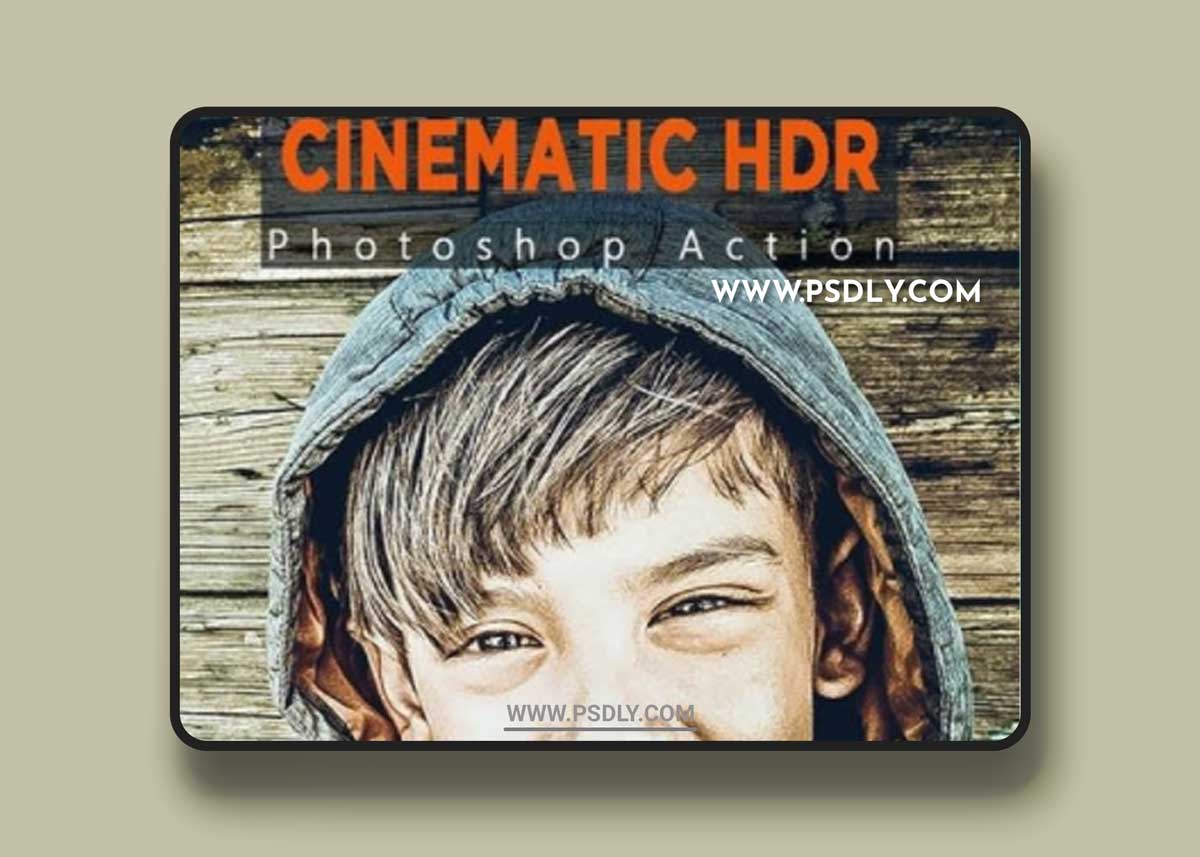 GraphicRiver - 25 Cinematic HDR Photoshop Action 22643006
