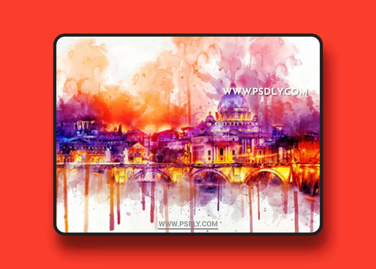 GraphicRiver - Abstract Ink Art Photoshop Action 21221110