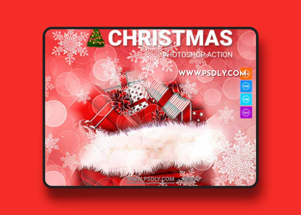 GraphicRiver - Christmas Photoshop Action 21137886
