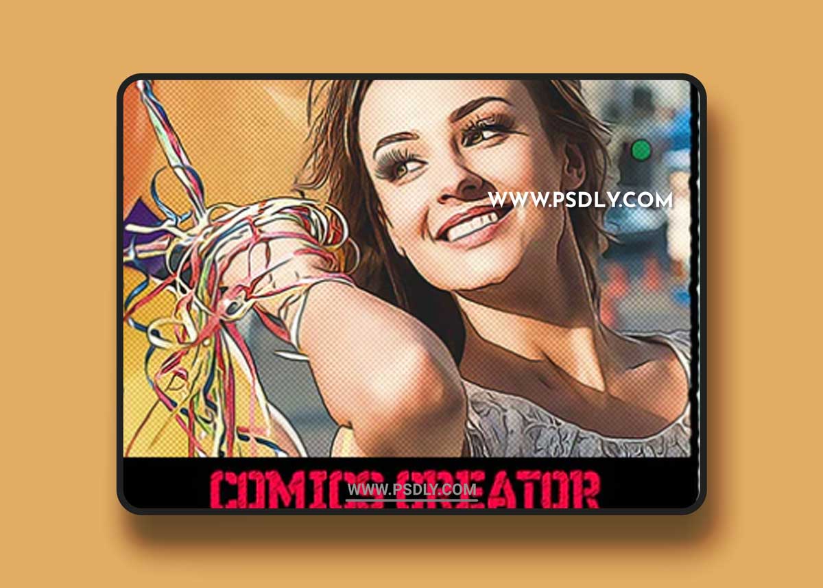 GraphicRiver - Comics Creator Photoshop Action 22743887