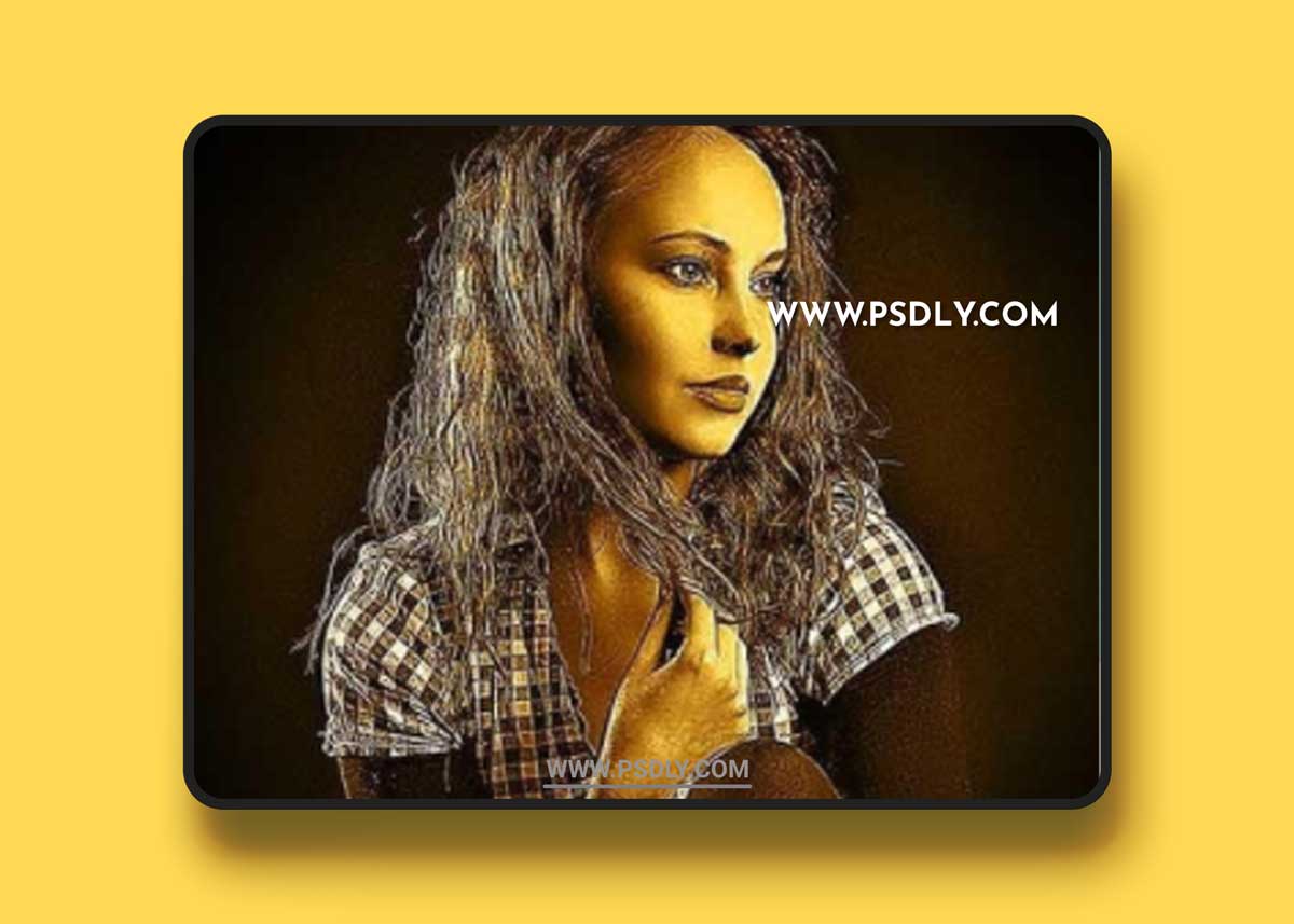 GraphicRiver - Dry Gold Body Paint Photoshop Action 21885249