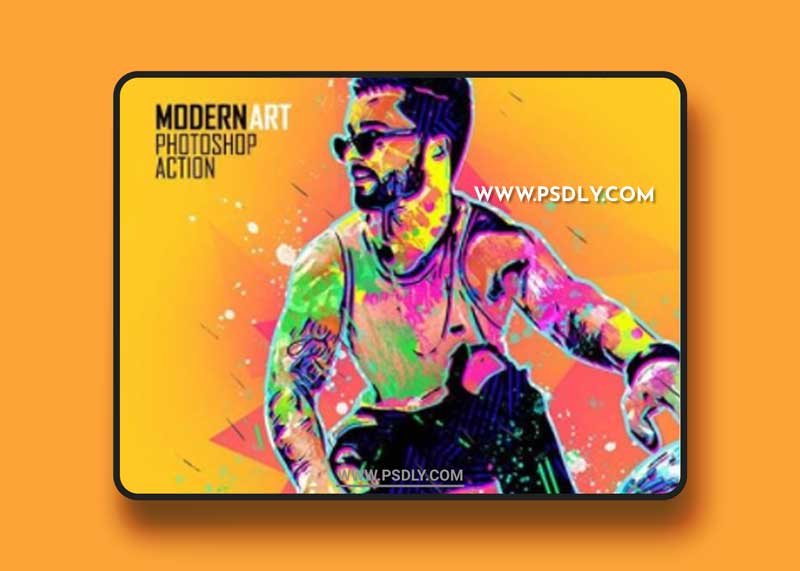 GraphicRiver - Modern Art Photoshop Action 30855119