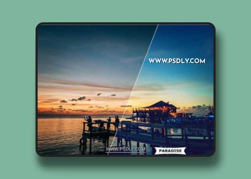 GraphicRiver - Paradise Photoshop Action 27717748