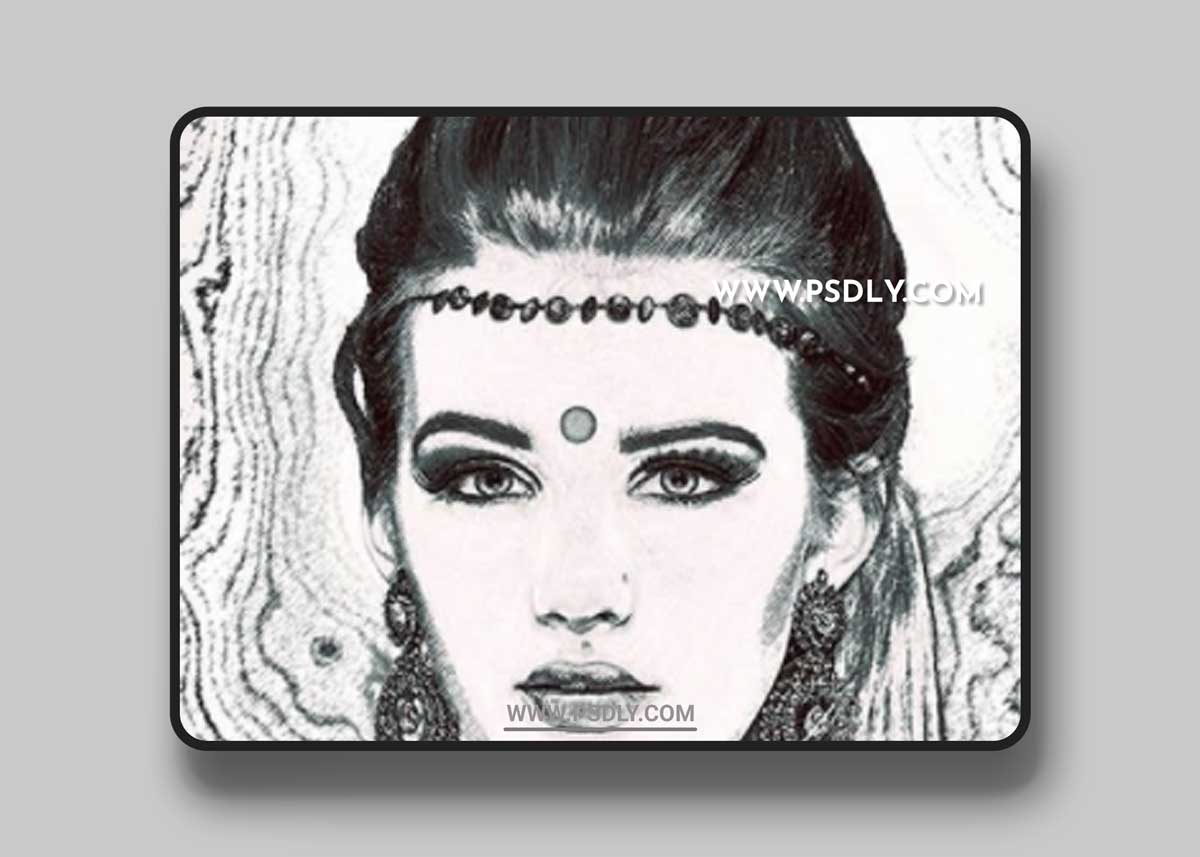 GraphicRiver - Pencil Sketch Photoshop Action 22273493