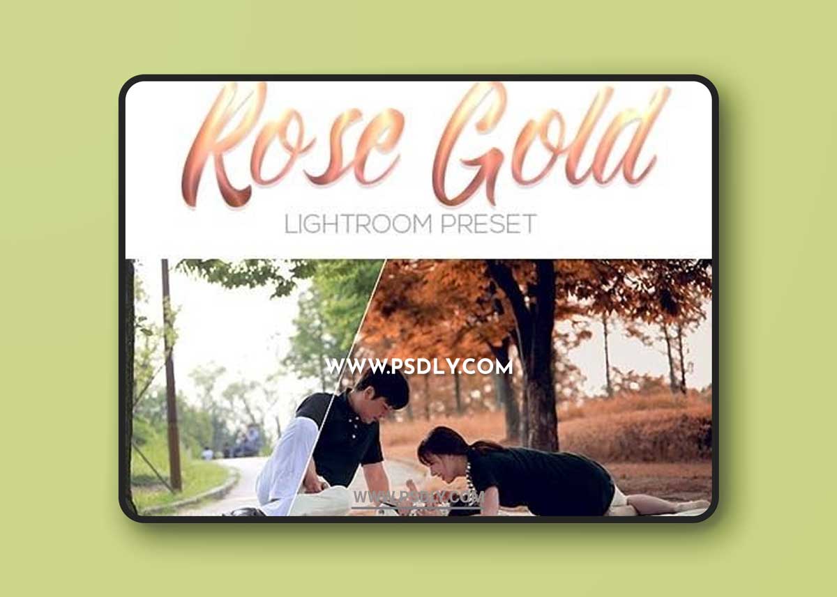 GraphicRiver - Rose Gold Lightrom Preset 20534862