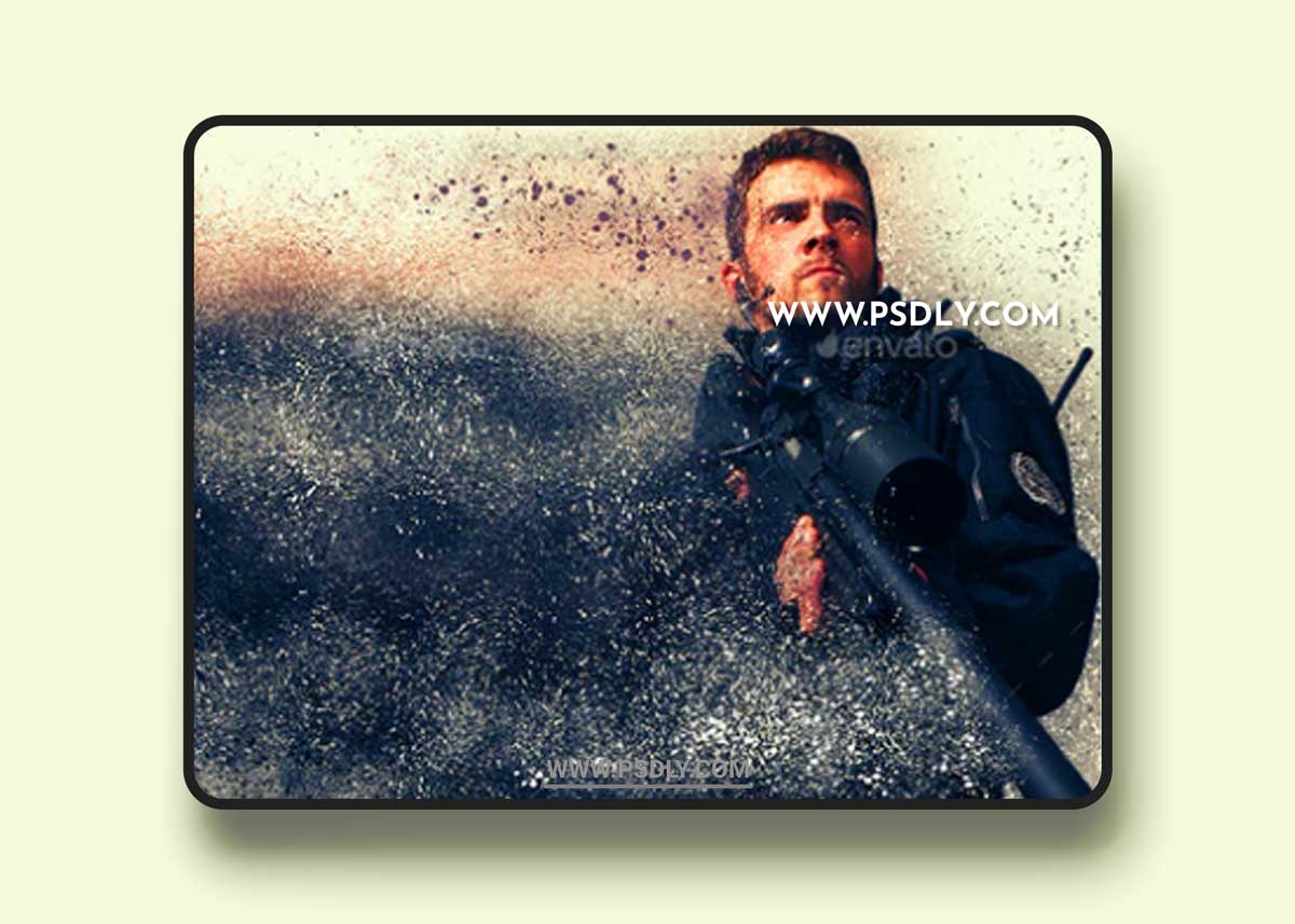 GraphicRiver - Sand Dispersion Photoshop Template Mock-Ups 20751370