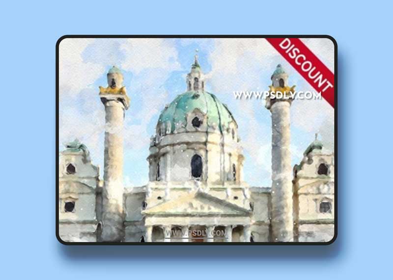 GraphicRiver - True Watercolor Photoshop Action 25389715