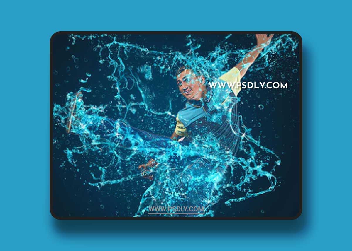 GraphicRiver - Water Splash Photoshop Action 21742371