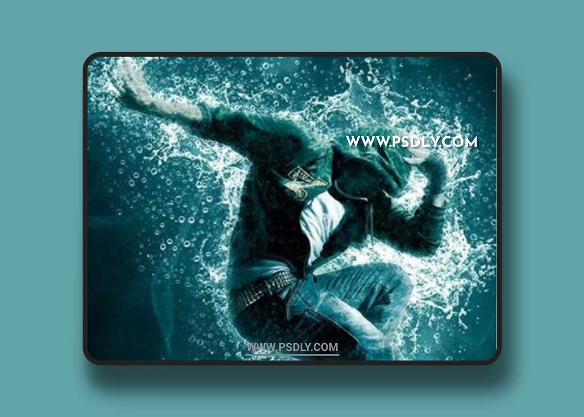 GraphicRiver - Water Splash Photoshop Action 22440961