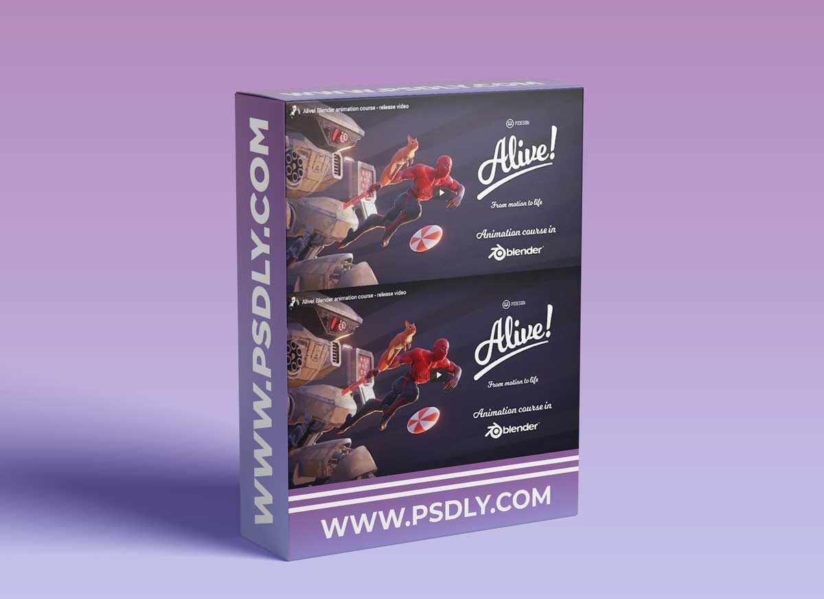 Gumroad – Alive! Animation Course in Blender