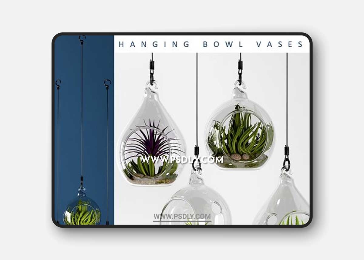 HANGING BOWL VASE 3D Models