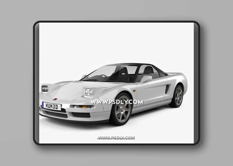 Honda NSX Type-R 1992 3D model