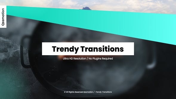 Videohive Trendy Transitions 33742428