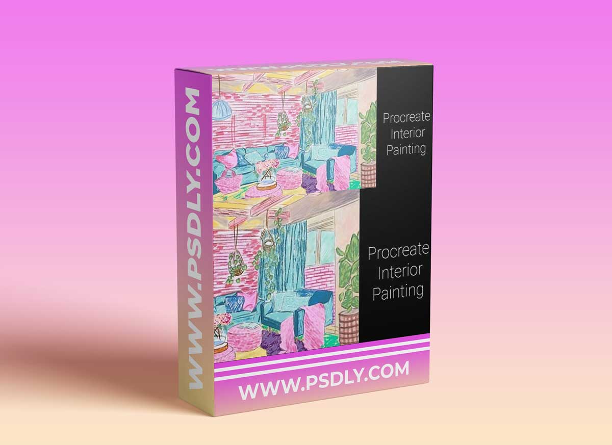 Interior Painting on Procreate