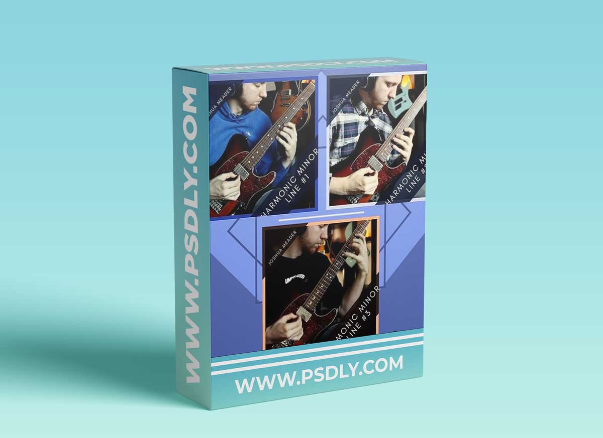 Joshua Meader ALL THREE Harmonic Minor Lines TUTORiAL